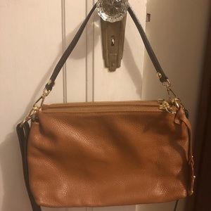 Valentina Italia Leather Crossbody Purse